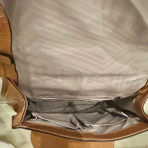 Beautiful Rebecca Minkoff Tan Leather Vanity Shoulder Crossbody Bag - Picture 7 of 11